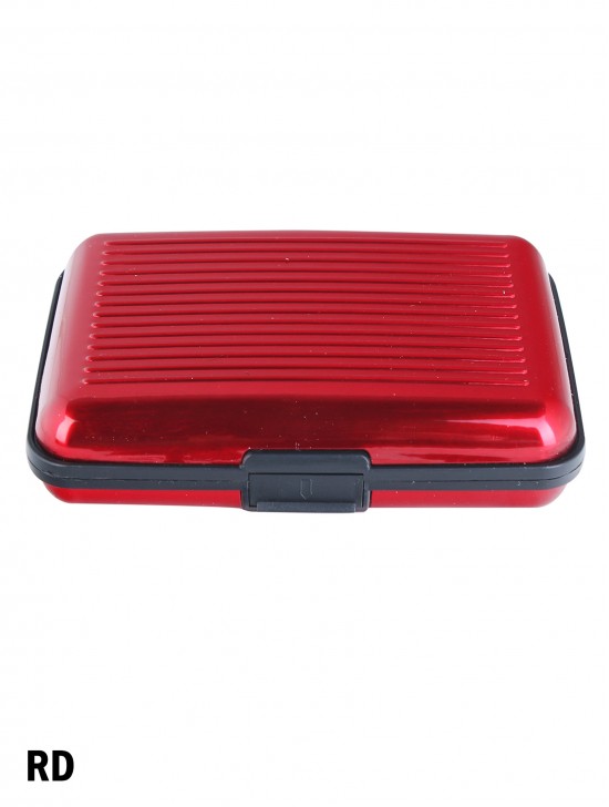 SOLID COLOR CREDIT CARD WALLET